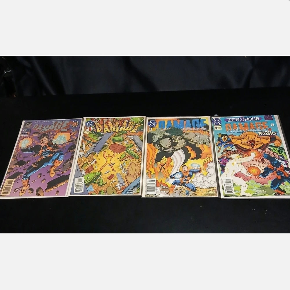 DC Comics Damage Comic Book Set